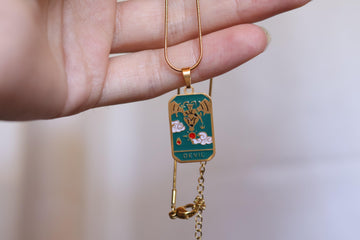 Devil Şeytan Tarot Kolye